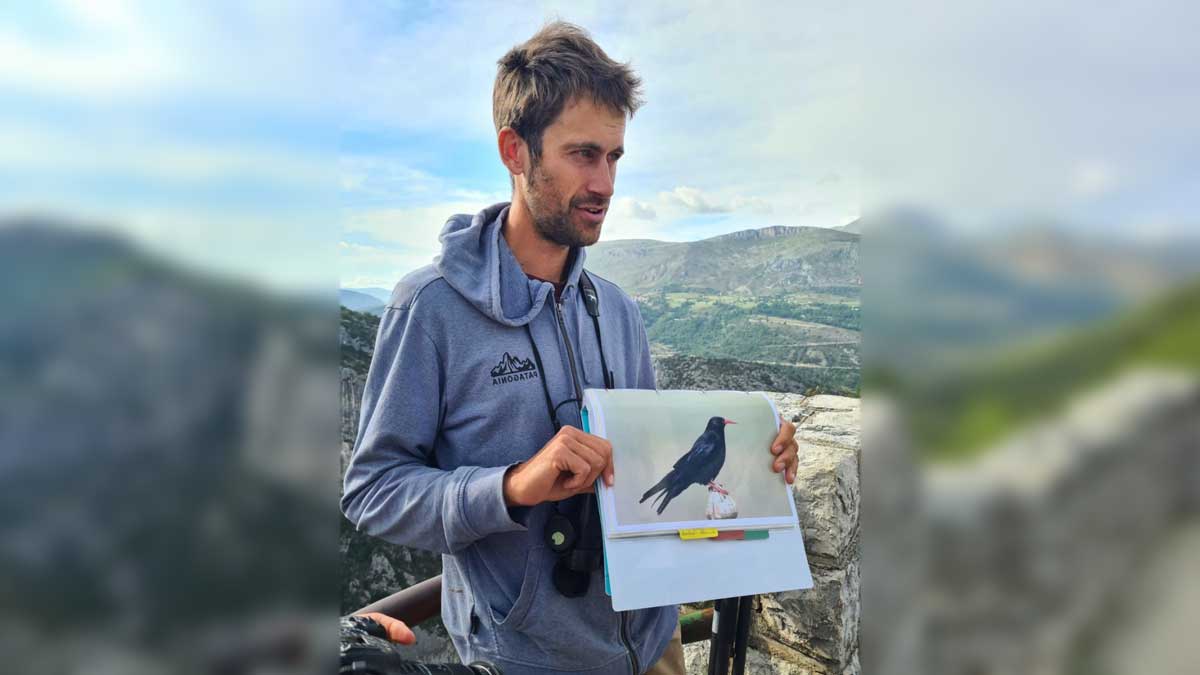 Raoul, coordinateur du groupe local LPO Verdon © Nicole DUPIN