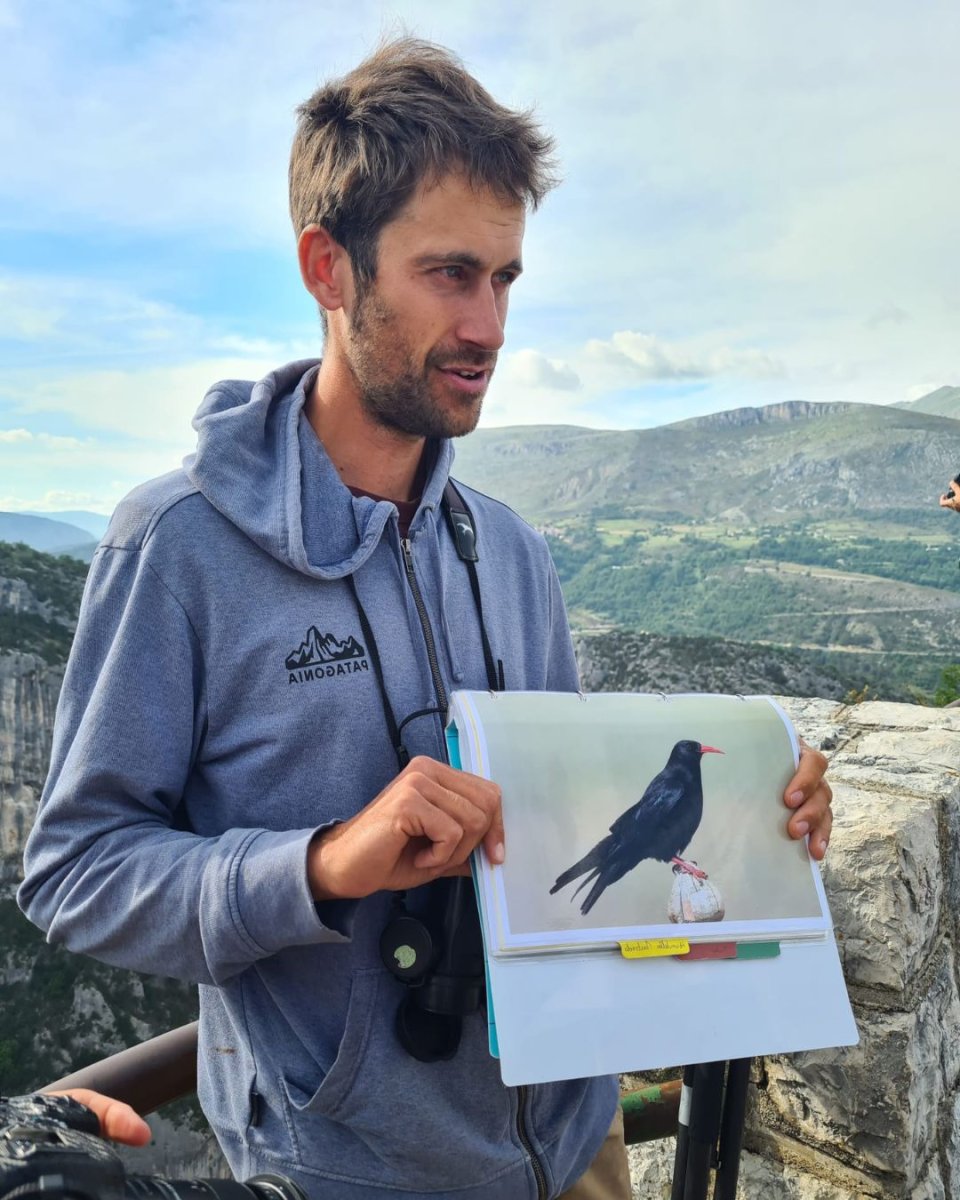 Raoul, coordinateur du groupe local LPO Verdon © Nicole DUPIN