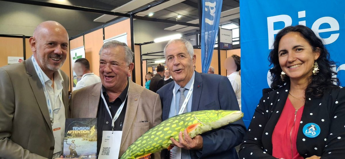 La LPO PACA et ENEDIS sur le salon des maires du 04 © ENEDIS La LPO PACA et ENEDIS sur le salon des maires du 04 © ENEDIS