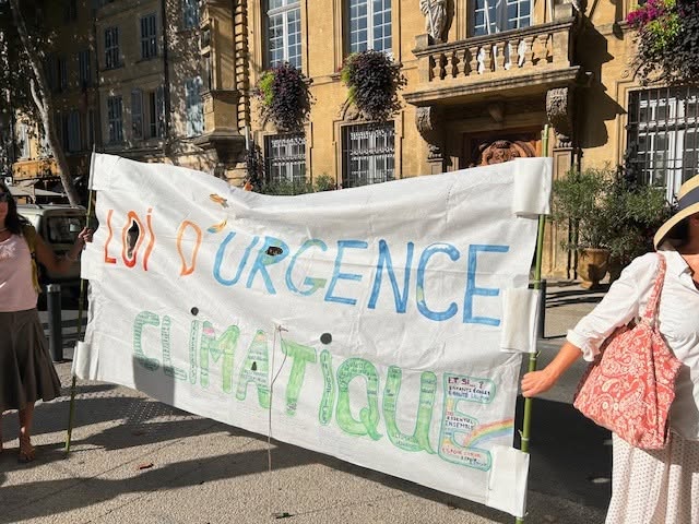 Marche du 26 septembre à Salon-de-Provence © Groupe local du Pays Salonais