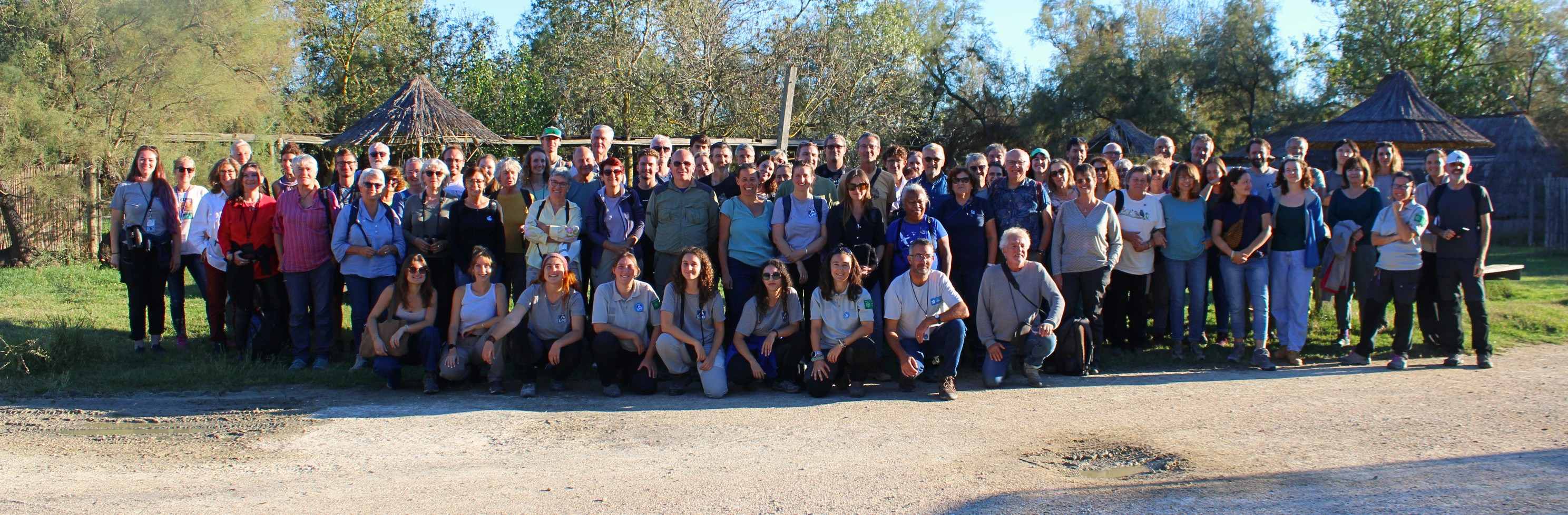 Photo de groupe lors de la journée bénévoles salariés © LPO PACA - Marie BOETTI