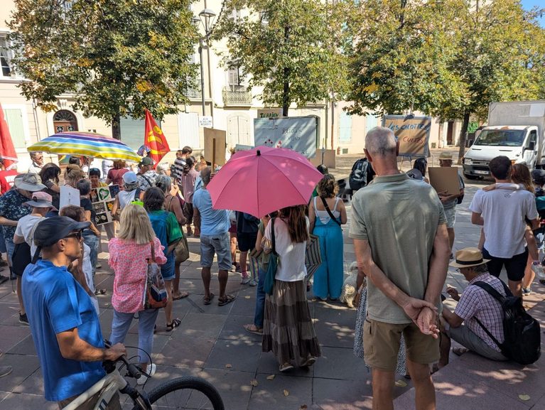 Marche du 26 septembre à Hyères © Groupe local LPO Hyères les Maures