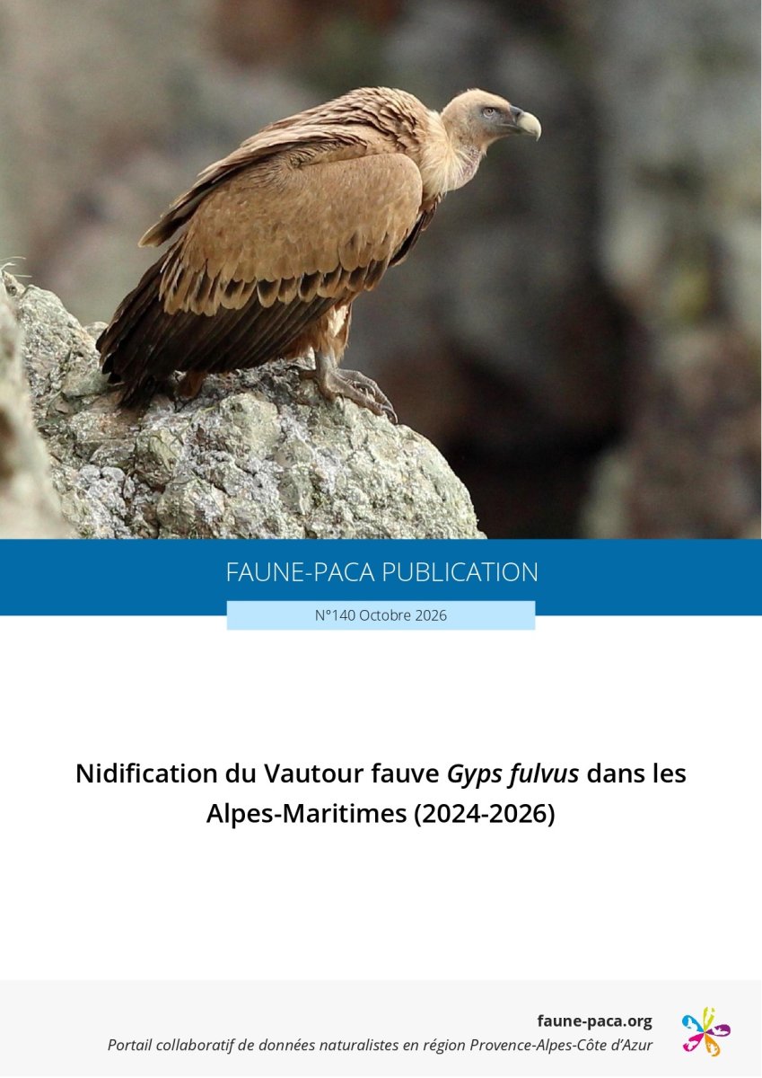 Publication Faune-PACA Publication Faune-PACA
