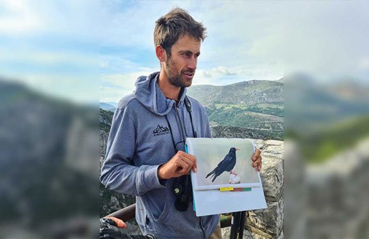 Raoul, coordinateur du groupe local LPO Verdon © Nicole DUPIN