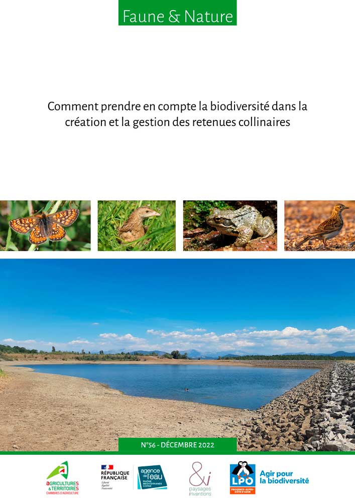 Faune et Nature n°56 : Comment prendre en compte la biodiversité dans la création et la gestion des retenues collinaires