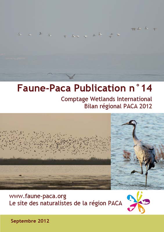 Faune-Paca Publication n°14 : Comptage Wetlands International Bilan régional PACA 2012