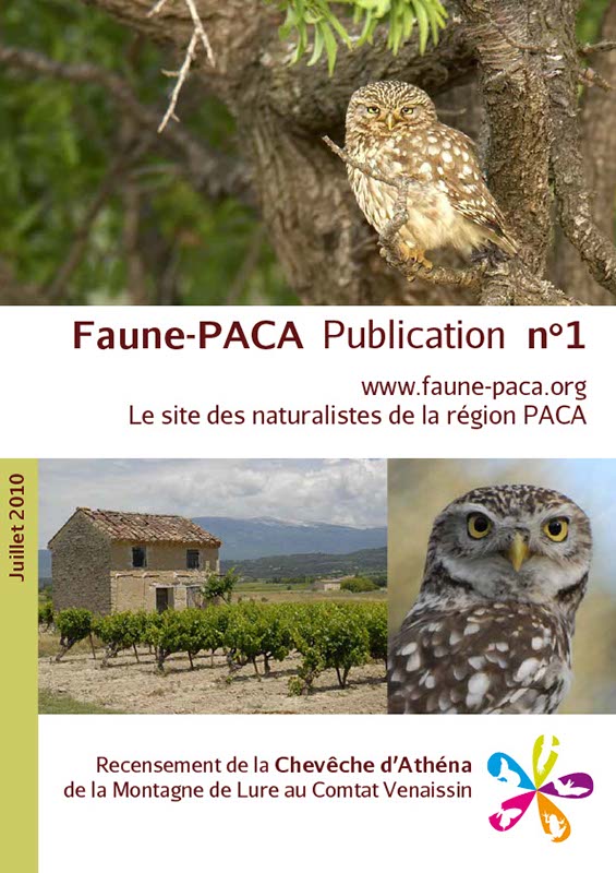 Faune-PACA Publication n°1 : www.faune-paca.org Le site des naturalistes de la région PACA