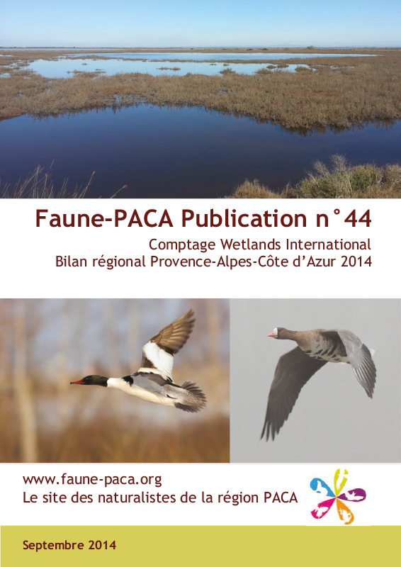 Faune-PACA Publication n°44 : Comptage Wetlands International - Bilan régional Provence-Alpes-Côte d'azur