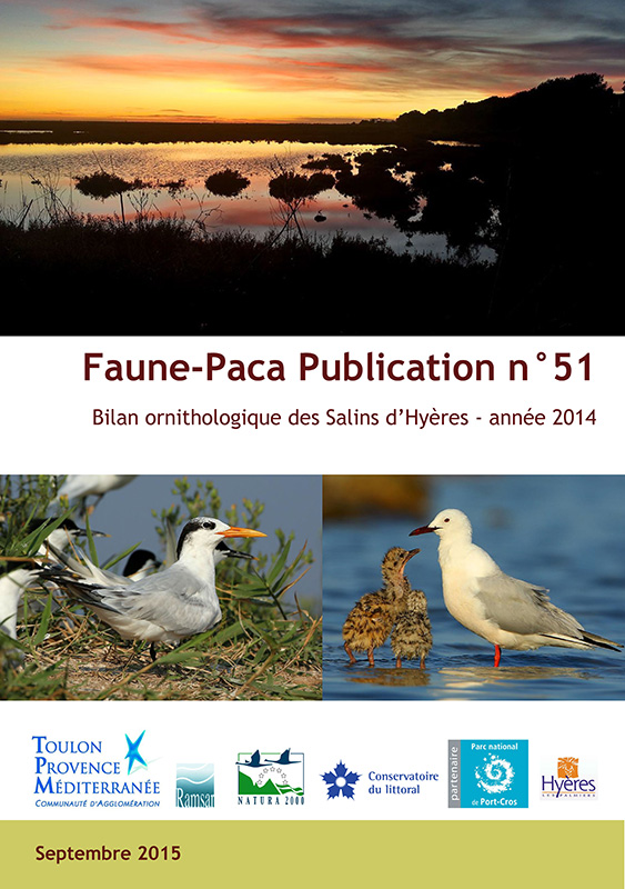 Faune-Paca Publication n°51 : Bilan ornithologique des Salins d’Hyères - année 2014
