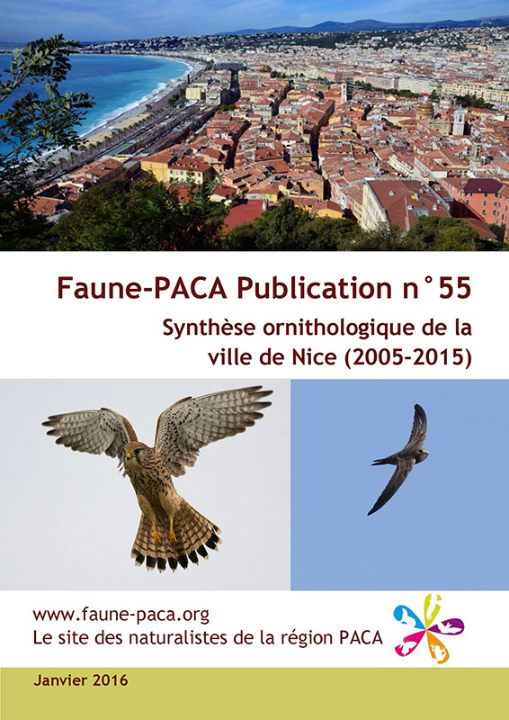 Faune-Paca Publication n°55 : Synthèse ornithologique de la ville de Nice (2005-2015)