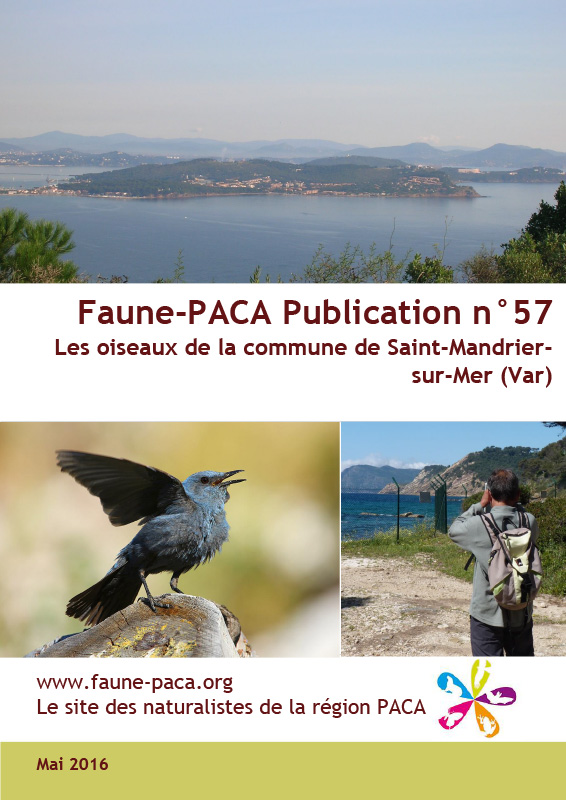Faune-Paca Publication n°57 : Les oiseaux de la commune de Saint-Mandrier