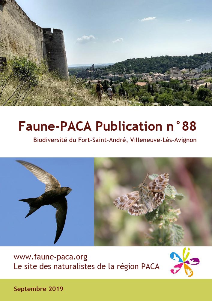 Faune-PACA Publication n°88 : Biodiversité du Fort-Saint-André, Villeneuve-Lès-Avignon